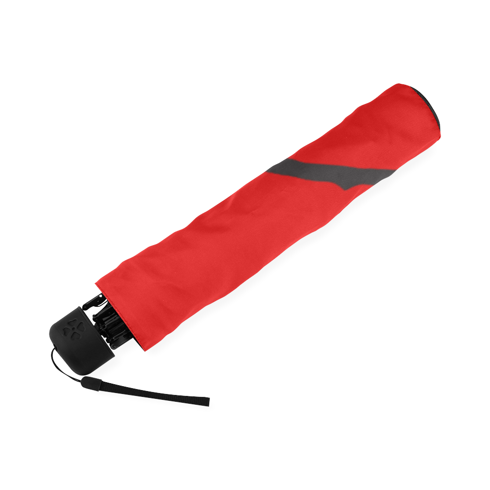 CBL-Red-Umbrella Foldable Umbrella (Model U01)