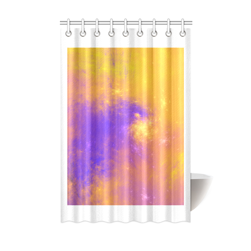 Colorful Universe Shower Curtain 48"x72"