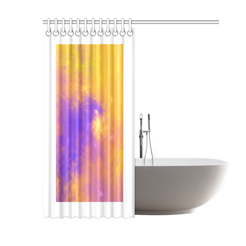 Colorful Universe Shower Curtain 60"x72"