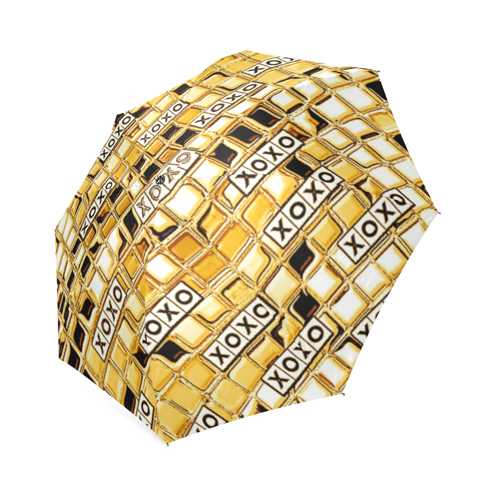 XOXO Gold by Artdream Foldable Umbrella (Model U01)