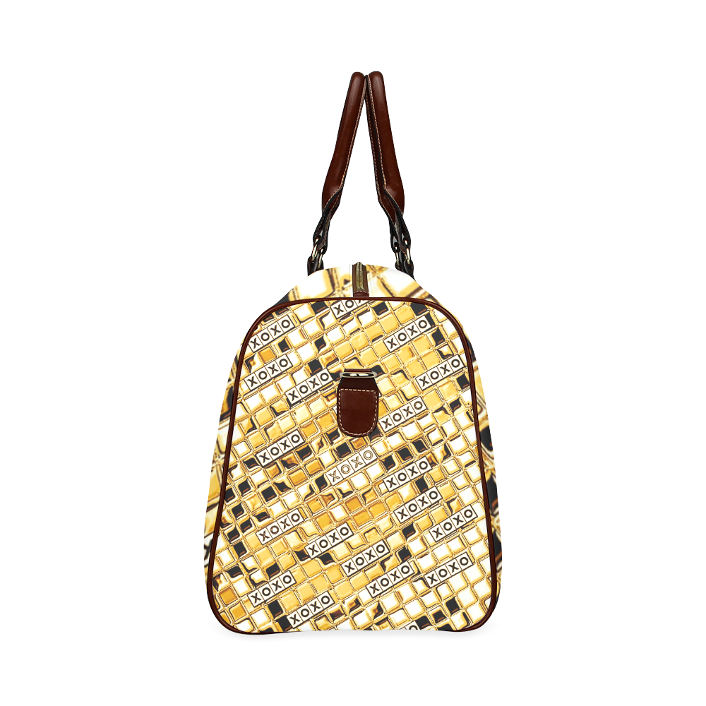 XOXO Gold by Artdream Waterproof Travel Bag/Small (Model 1639)