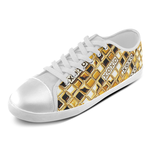 XOXO Gold by Artdream Women's Canvas Shoes (Model 016)