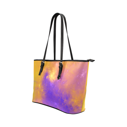 Colorexplosion Leather Tote Bag/Large (Model 1651)