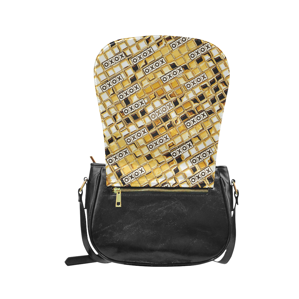 XOXO Gold by Artdream Classic Saddle Bag/Large (Model 1648)