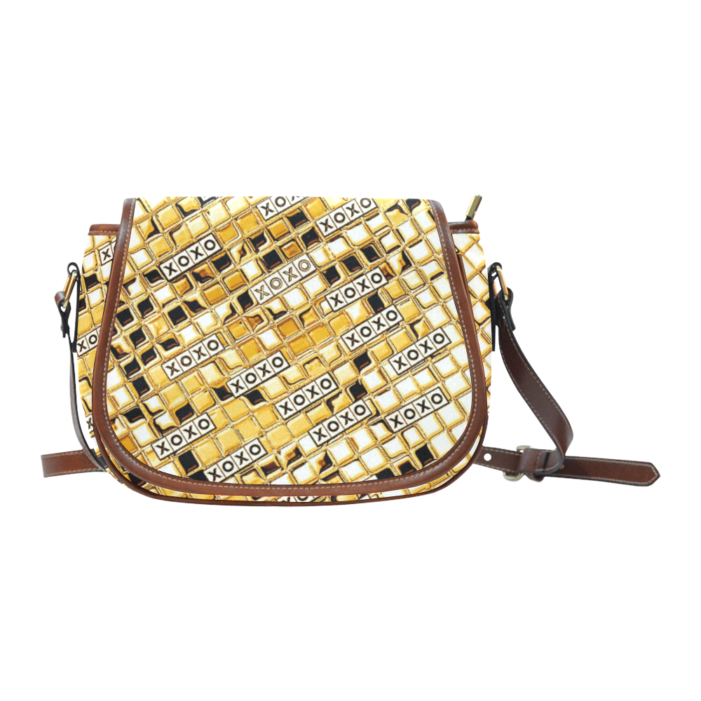 XOXO Gold by Artdream Saddle Bag/Small (Model 1649) Full Customization