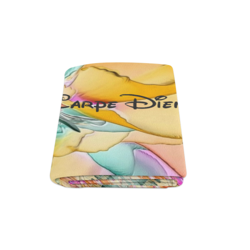 Carpe Diem by Artdream Blanket 58"x80"