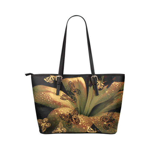 Lily Leather Tote Bag/Large (Model 1651)