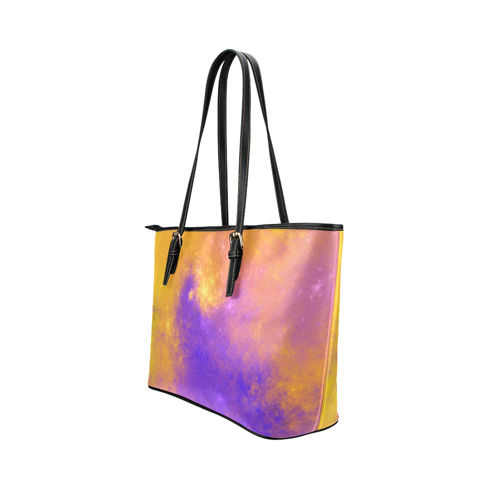 Colorexplosion Leather Tote Bag/Large (Model 1651)