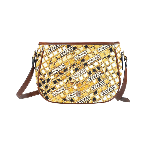 XOXO Gold by Artdream Saddle Bag/Small (Model 1649) Full Customization