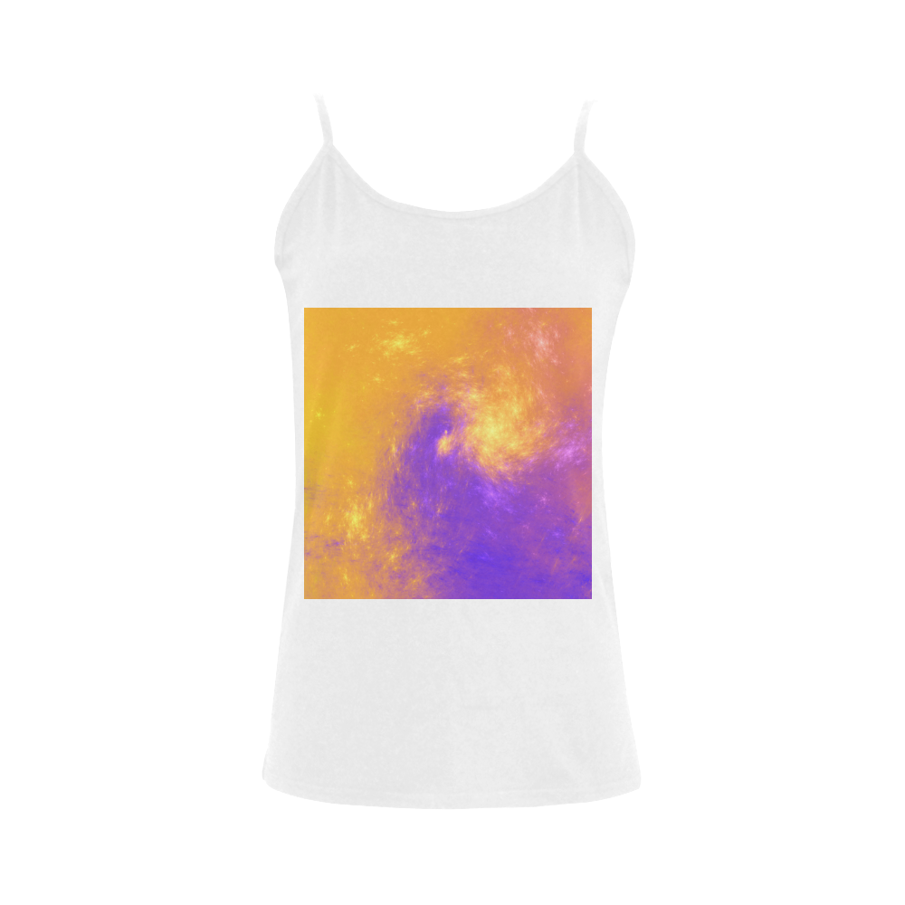 Colorful Universe Women's Spaghetti Top (USA Size) (Model T34)