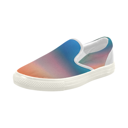 Beautiful Day Women's Slip-on Canvas Shoes (Model 019)