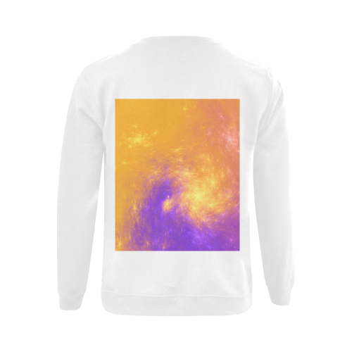 Colorful Universe Gildan Crewneck Sweatshirt(NEW) (Model H01)