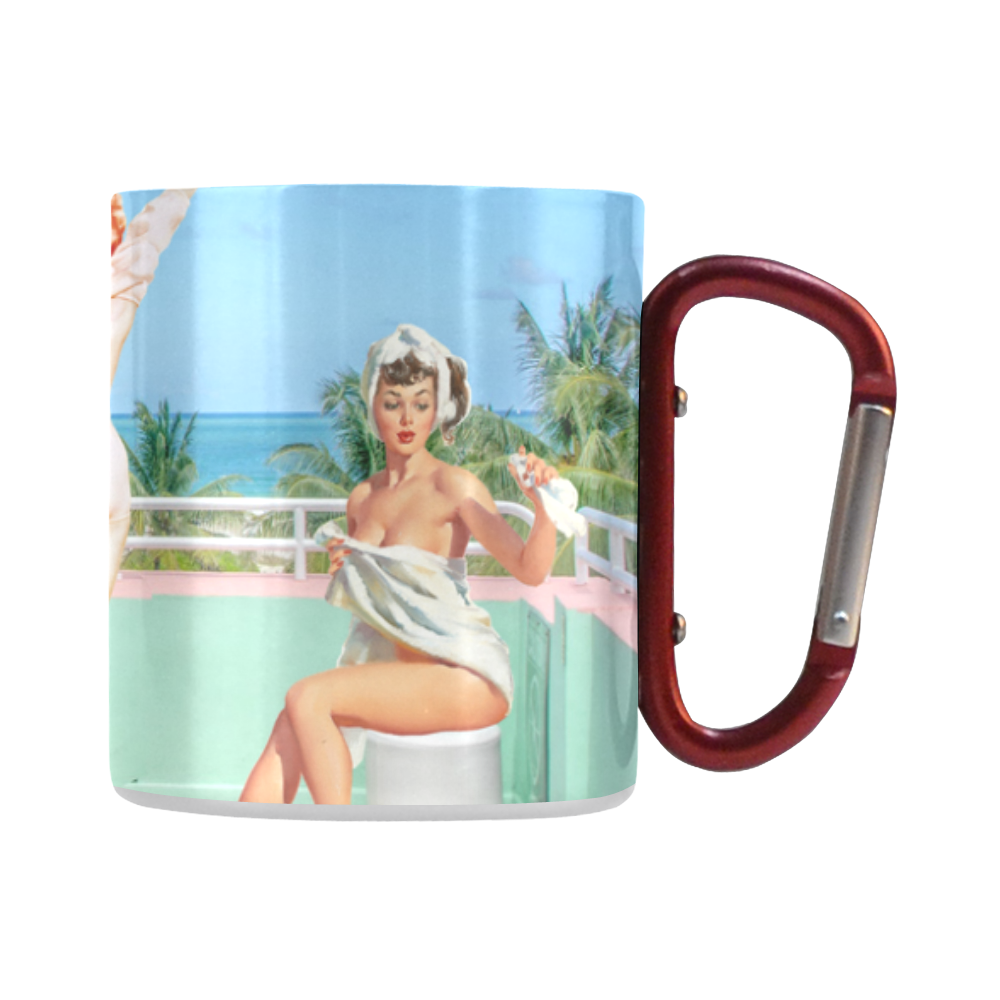 Miami beach Classic Insulated Mug(10.3OZ)