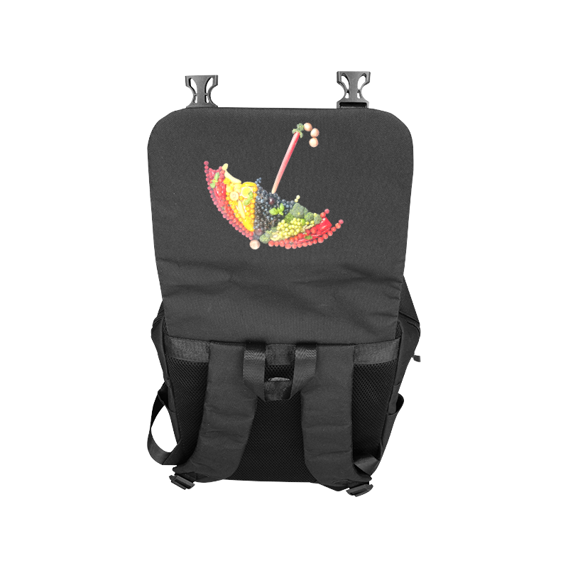 Under my Umbrella VeggieArt Vegan Casual Shoulders Backpack (Model 1623)