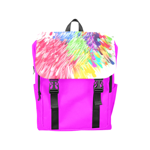 Paint splashes by Artdream Casual Shoulders Backpack (Model 1623)