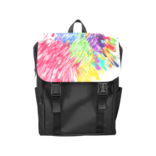 Paint splashes by Artdream Casual Shoulders Backpack (Model 1623)