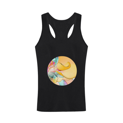 Wild Flowers by Artdream Men's I-shaped Tank Top (Model T32)