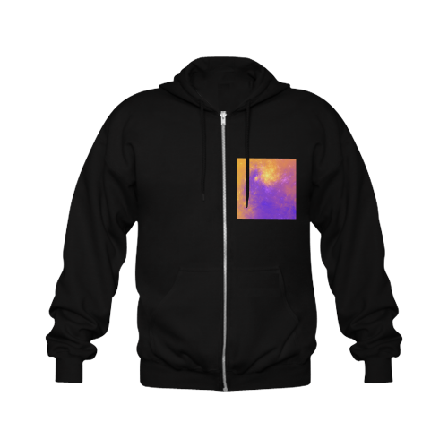 Colorful Universe Gildan Full Zip Hooded Sweatshirt (Model H02)