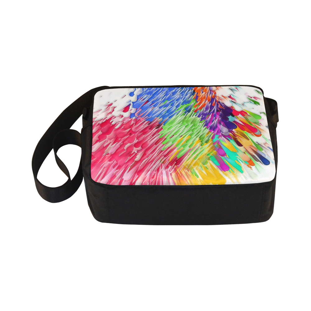 Paint splashes by Artdream Classic Cross-body Nylon Bags (Model 1632)