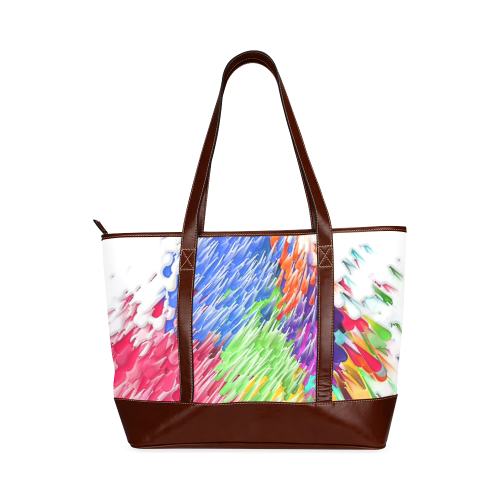 Paint splashes by Artdream Tote Handbag (Model 1642)