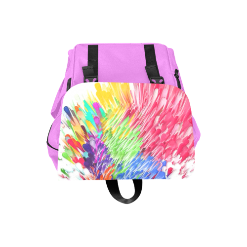 Paint splashes by Artdream Casual Shoulders Backpack (Model 1623)