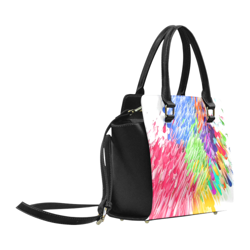 Paint splashes by Artdream Classic Shoulder Handbag (Model 1653)