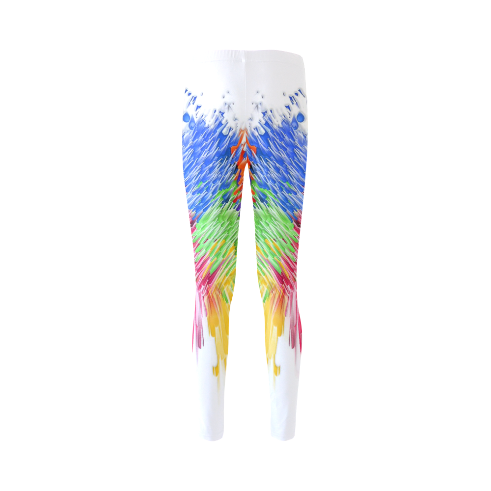 Paint splashes by Artdream Cassandra Women's Leggings (Model L01)