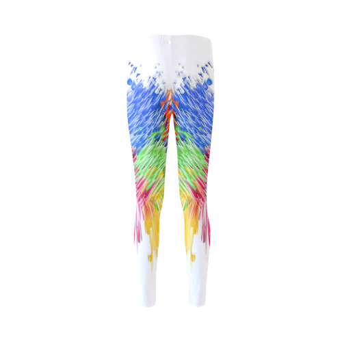 Paint splashes by Artdream Cassandra Women's Leggings (Model L01)