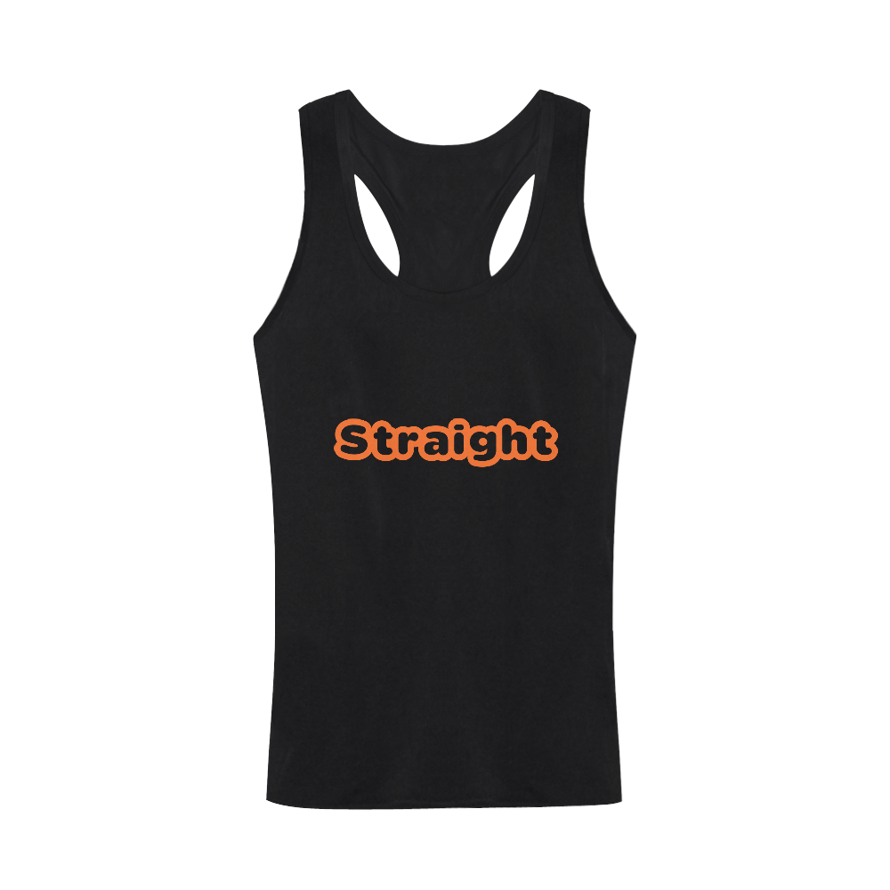 Straight by Artdream Men's I-shaped Tank Top (Model T32)