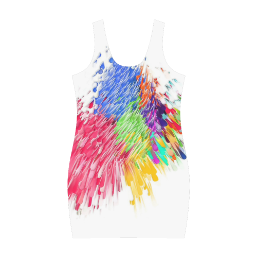 Paint splashes by Artdream Medea Vest Dress (Model D06)