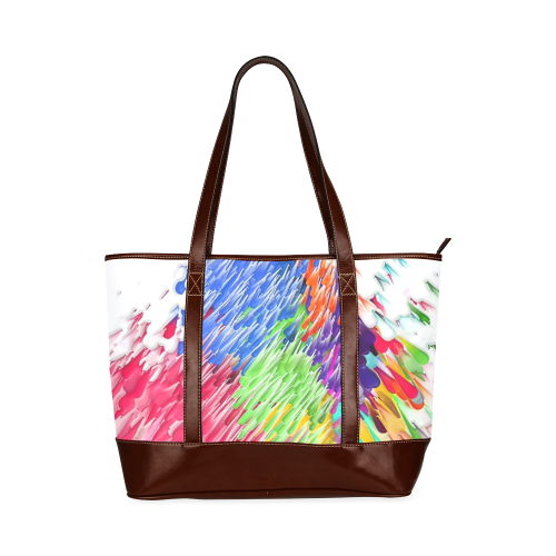 Paint splashes by Artdream Tote Handbag (Model 1642)