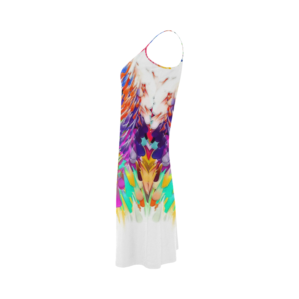 Paint splashes by Artdream Alcestis Slip Dress (Model D05)