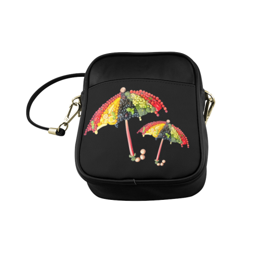 Under my Umbrella VeggieArt Vegan Sling Bag (Model 1627)