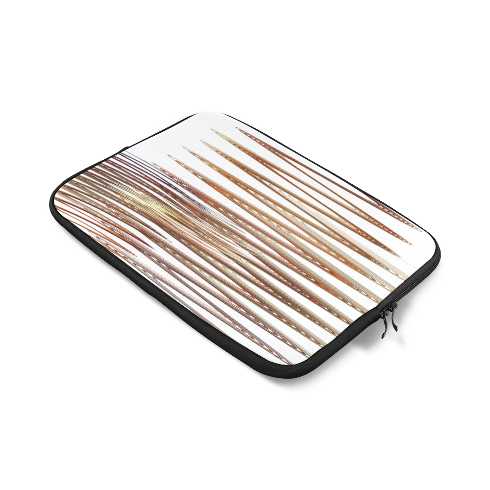 Swirly Stripes Custom Laptop Sleeve 14''