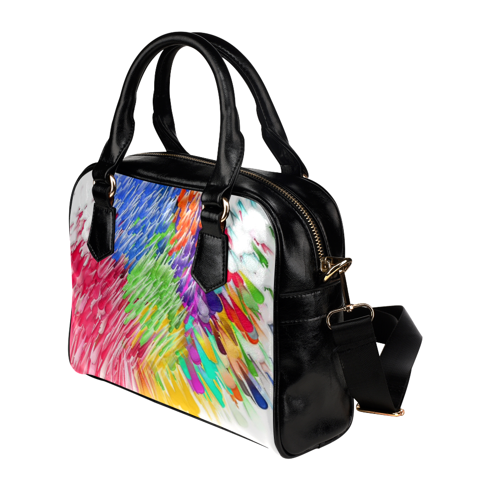 Paint splashes by Artdream Shoulder Handbag (Model 1634)