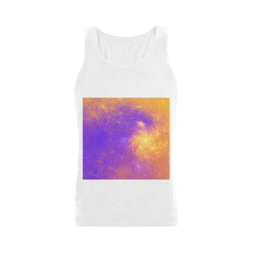 Colorful Universe Men's Shoulder-Free Tank Top (Model T33)