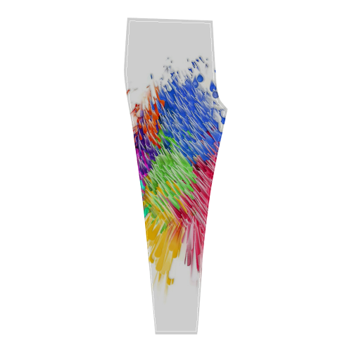 Paint splashes by Artdream Cassandra Women's Leggings (Model L01)