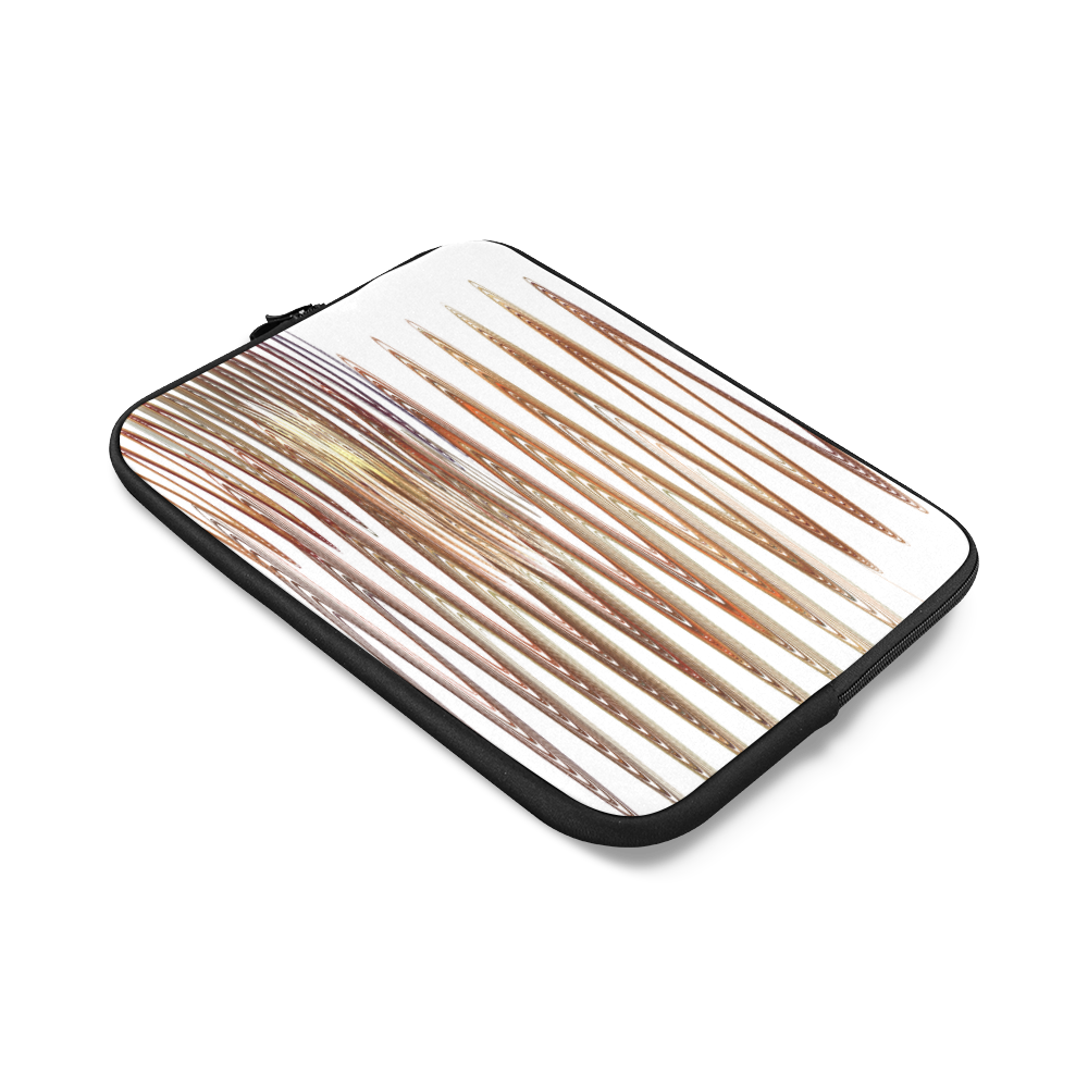 Swirly Stripes Custom Laptop Sleeve 14''