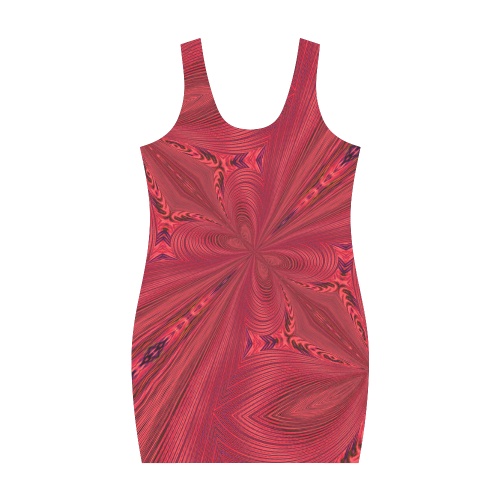 Pink Butterflies Medea Vest Dress (Model D06)