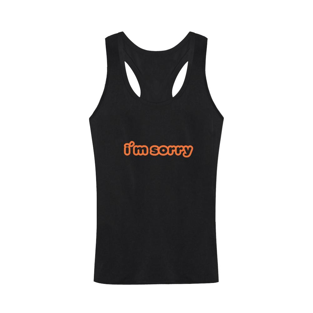 I´m Sorry by Artdream Men's I-shaped Tank Top (Model T32)