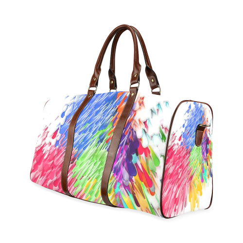 Paint splashes by Artdream Waterproof Travel Bag/Small (Model 1639)