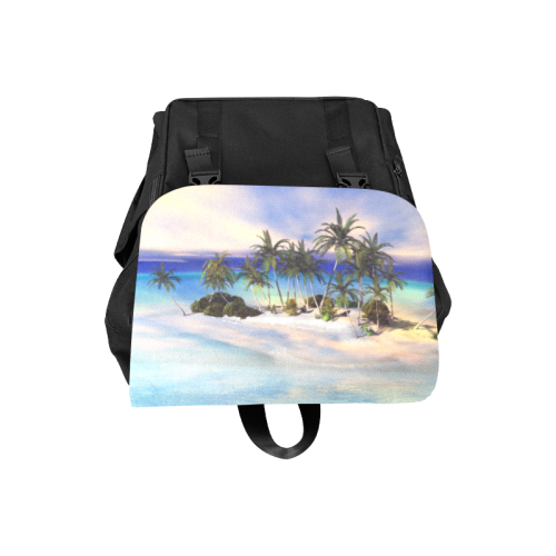 Wonderful view over the sea in the sunset Casual Shoulders Backpack (Model 1623)