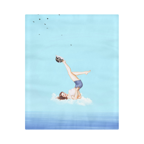 Sailor Duvet Cover 86"x70" ( All-over-print)