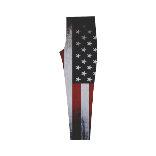 american flag Capri Legging (Model L02)