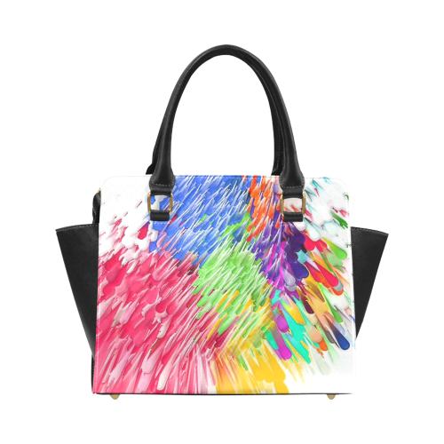 Paint splashes by Artdream Classic Shoulder Handbag (Model 1653)