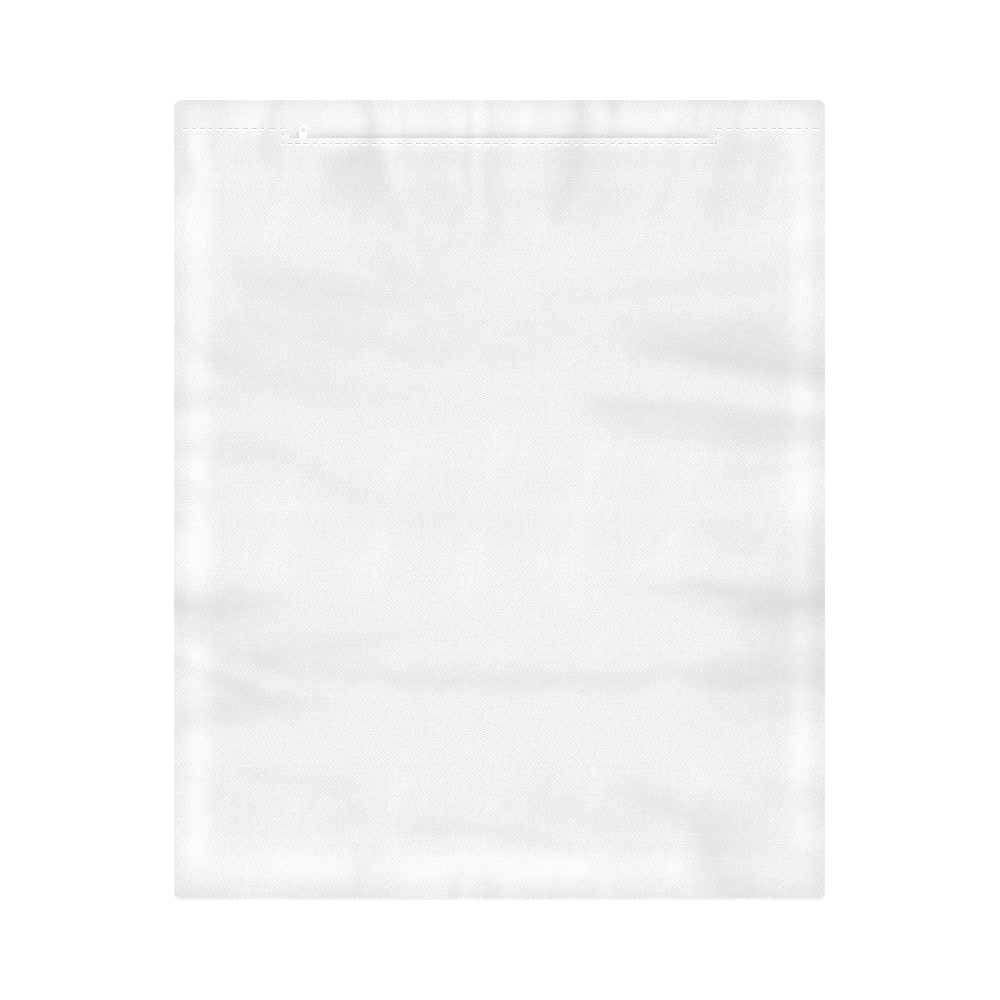 White velvet Duvet Cover 86"x70" ( All-over-print)