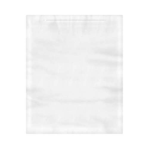 White velvet Duvet Cover 86"x70" ( All-over-print)