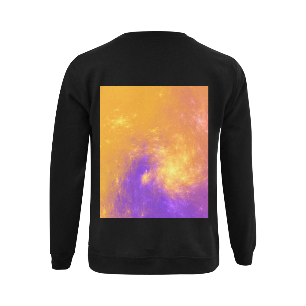 Colorful Universe Gildan Crewneck Sweatshirt(NEW) (Model H01)