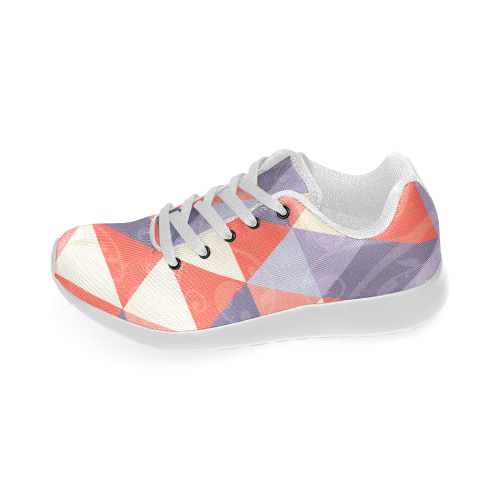 Harlequin Multicolor Pattern by ArtformDesigns Women’s Running Shoes (Model 020)
