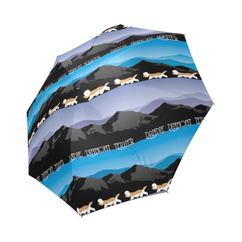Dandie Dinmont Terrier Rockin The Rockies Foldable Umbrella (Model U01)